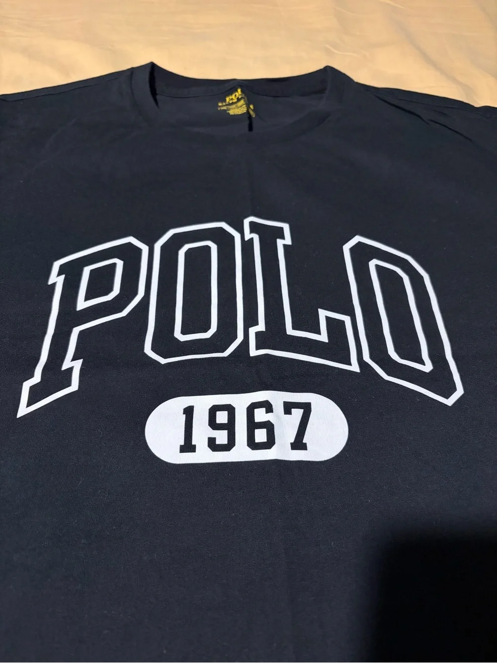 Polo by Ralph Lauren 1967 Black Men's Graphic Tee